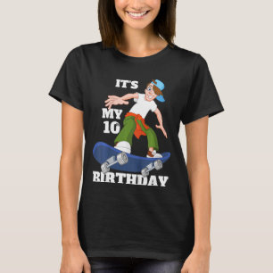 Kids 10th Birthday Tee. Its My 10th Birthday kids  T-Shirt