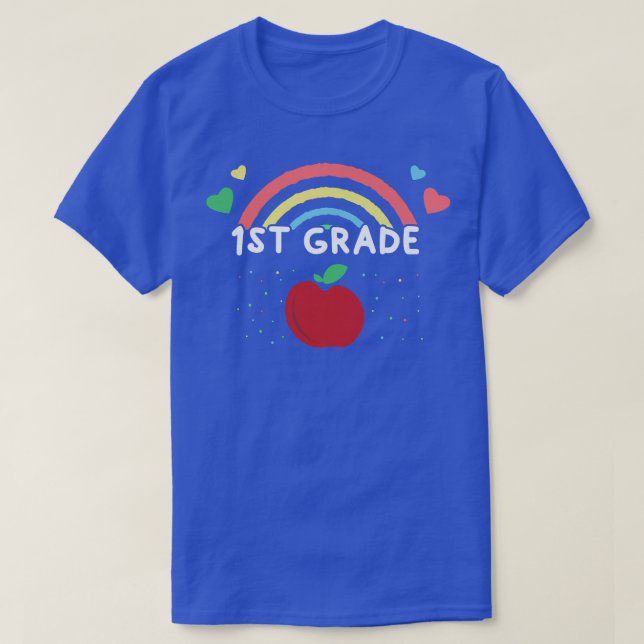 Kids 1st grade back to school T  T-Shirt (Design Front)