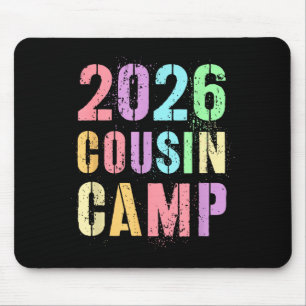 Kids 2026 cousin camp family vacation crew auntie mouse pad
