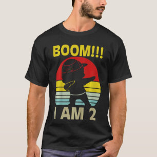 Kids 2 Birthday Boy 2 Years Old 2nd Birthday Kid T-Shirt