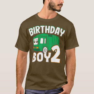 Kids 2 Birthday Boy - 2nd Birthday Trash Recycle G T-Shirt