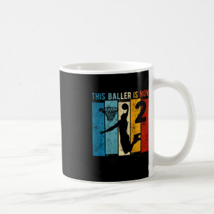 Kids 2 Year Old Basketball 2nd Birthday Boy  Coffee Mug