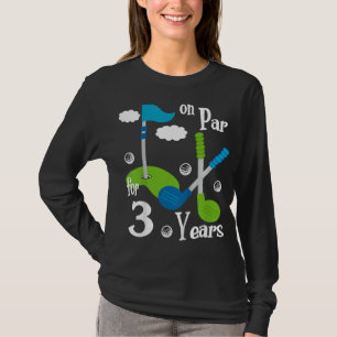 Kids 2 Year Old Golf Birthday Party Gift for Boy G T-Shirt