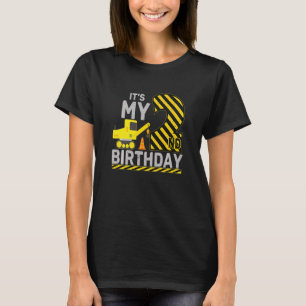 Kids 2 Years Old Boy It's My 2nd Birthday Construc T-Shirt