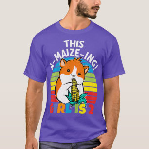 Kids 2nd Birthday Hamster Farm T-Shirt