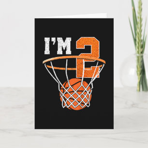 Kids 2nd Birthday Shirt Boy Sketll Kids Two Year O Card