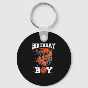 Kids 2nd Birthday Sketll Shirt Kids Keychain