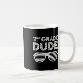 Kids 2nd Grade Dude Second Grade Byck To School Coffee Mug