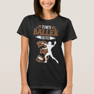 Kids 3rd Birthday Football Boy 3 Years Old Footbal T-Shirt