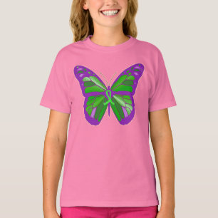 Kids 4 Lyme Disease Butterfly Awareness Shirt