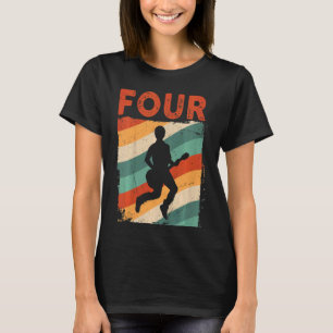 Kids 4 Year Old 4th Birthday Boy Guitar Player Gu T-Shirt