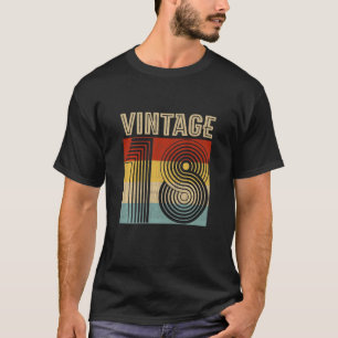 Kids 4 Years Old Cool Vintage 2018 Graphic 4th Bir T-Shirt