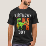 Kids 4th Birthday For Boy Bysketbyll 4 Years Old K T-Shirt<br><div class="desc">Kids 4th Birthday For Boy Bysketbyll 4 Years Old Kid Gift</div>