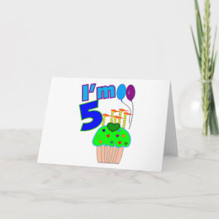 5 Year Old Birthday Cards | Zazzle CA