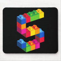 Kids 5 Year Old Building Blocks Birthday  Bricks 5