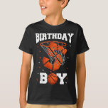 Kids 5th Birthday Bysketbyll Kids  T-Shirt<br><div class="desc">Kids 5th Birthday Bysketbyll Kids</div>