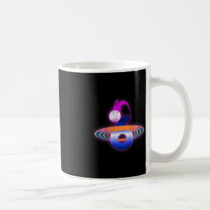 Kids 6 Year Old Space Basketball 6th Birthday Part Coffee Mug