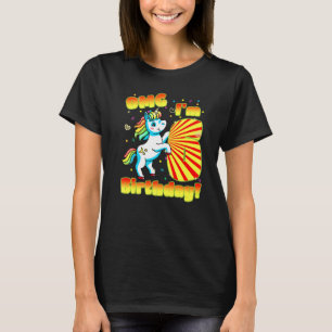 Kids 6th Birthday Party Unicorn Omg Im 6 Year Old T-Shirt