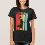 Kids 7th Birthday Bysketbyll Lover Gift 7 Years Ol T-Shirt<br><div class="desc">Kids 7th Birthday Bysketbyll Lover Gift 7 Years Old Retro</div>