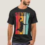 Kids 7th Birthday Bysketbyll Lover Gift 7 Years Ol T-Shirt<br><div class="desc">Kids 7th Birthday Bysketbyll Lover Gift 7 Years Old Retro</div>