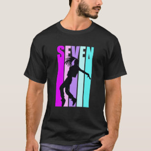 Kids 7th Dance Birthday For Girls Hiphop Dancer Br T-Shirt