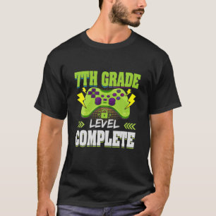 Kids 7Th Grade Level Complete Graduation Class Of T-Shirt