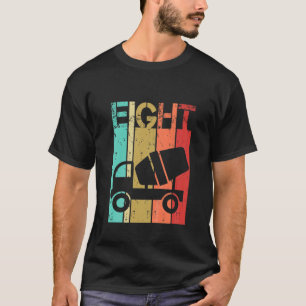 Kids 8 Year Old Construction Truck Birthday 8Th Bi T-Shirt