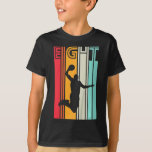 Kids 8th Birthday Bysketbyll Lover Gift 8 Years Ol T-Shirt<br><div class="desc">Kids 8th Birthday Bysketbyll Lover Gift 8 Years Old Retro</div>