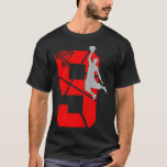 Kids 9 Year Old 9th Bysketbyll Birthday Partytheme T-Shirt<br><div class="desc">Kids 9 Year Old 9th Bysketbyll Birthday Partytheme Boys Girls</div>