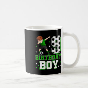 Kids 9th Birthday Boy Soccer 9 Year Old 9yr Boys P Coffee Mug