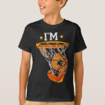 Kids 9th Birthday Bysketbyll I'm 9 Boy Girl 6th Bi T-Shirt<br><div class="desc">Kids 9th Birthday Bysketbyll I'm 9 Boy Girl 6th Birthday</div>