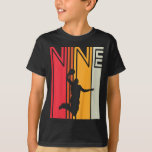 Kids 9th Birthday Bysketbyll Lover 9 Years Old Ret T-Shirt<br><div class="desc">Kids 9th Birthday Bysketbyll Lover 9 Years Old Retro</div>