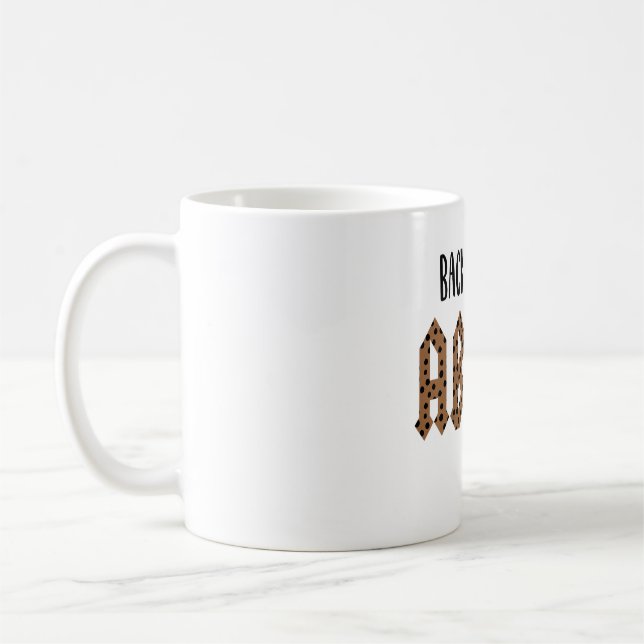 Kids ABCD Back in Class Toddler First Day of Schoo Coffee Mug (Left)