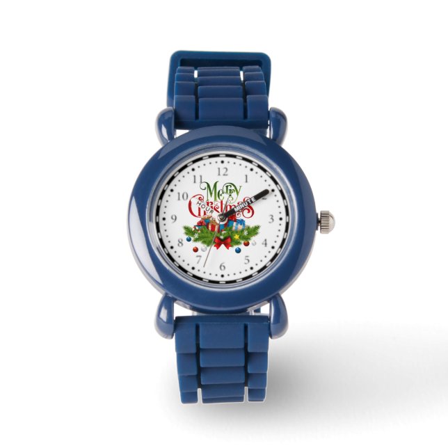 Kid's Adjustable Bezel Stainless Steel watch  (Front)