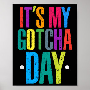 Kids Adoption Foster Child Hooray Its My Gotcha Da Poster