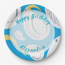 Kids Albatross Birthday - Ocean Theme Table Decor