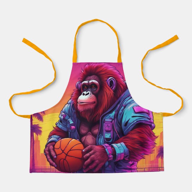 kids All-Over Print Apron, Small 24"x20" Apron (Front)