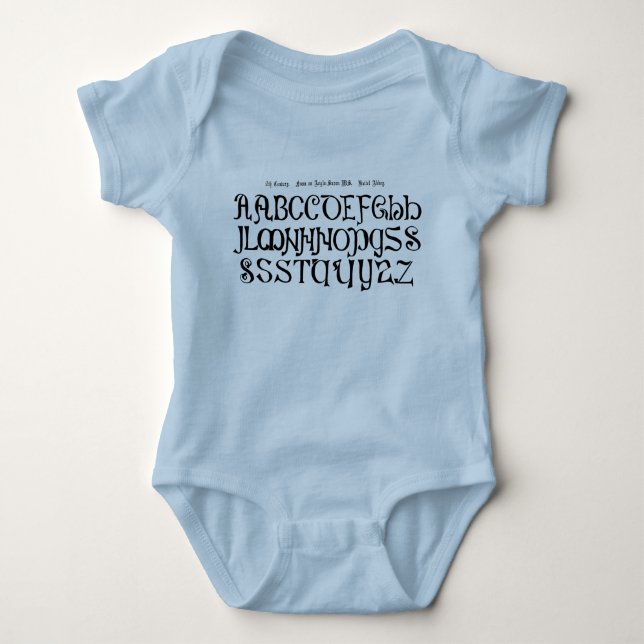 Kid's Alphabet Shirt (Front)