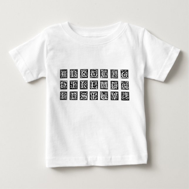 Kid's Alphabet Shirt (Front)