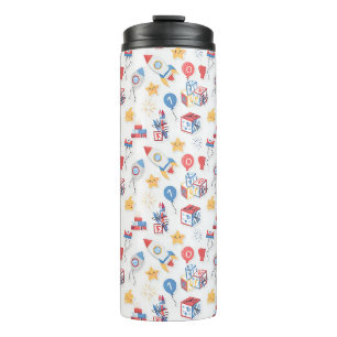 Kids Americana 4th of July Educational Alphabet Nu Thermal Tumbler