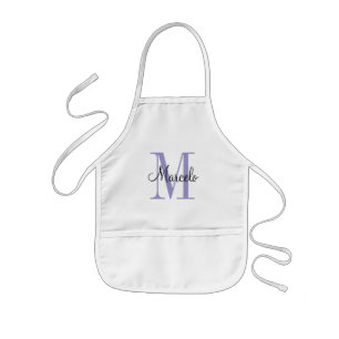 Kids and Adult Aprons - Name and Monogram