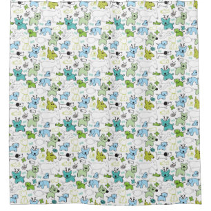 kids animal background pattern