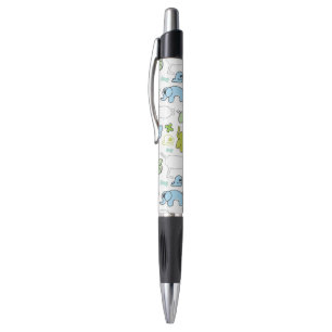 kids animal background pattern pen