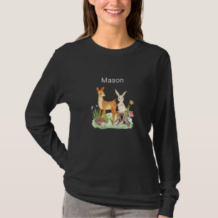 Kids Animal deer rabbit hedgehog Mason Premium T-Shirt