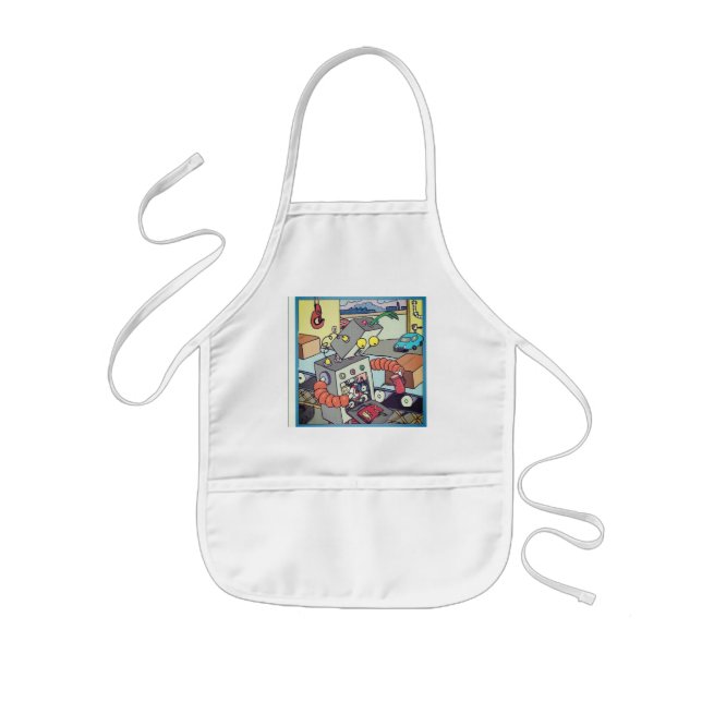 Kids apron by dalDesignNZ (Front)
