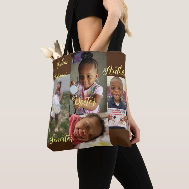 Kids Are Future Leaders Tote Bag (Close Up)