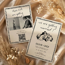 Kids Are Getting Married Photo QR Code Wedding