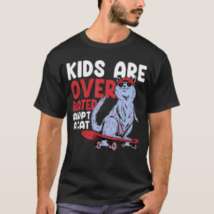 Kids Are Overrated Adopt A Cat T-Shirt
