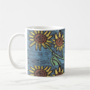 Kids Art for CHOC - Sunflowers Forever Coffee Mug