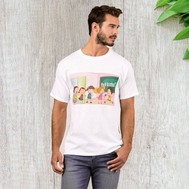 Kids At School Mens T-Shirt (Creator Uploaded)